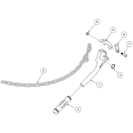 MORSE MFG KIT 932 CHAIN  RATCHET 5017KIT-P